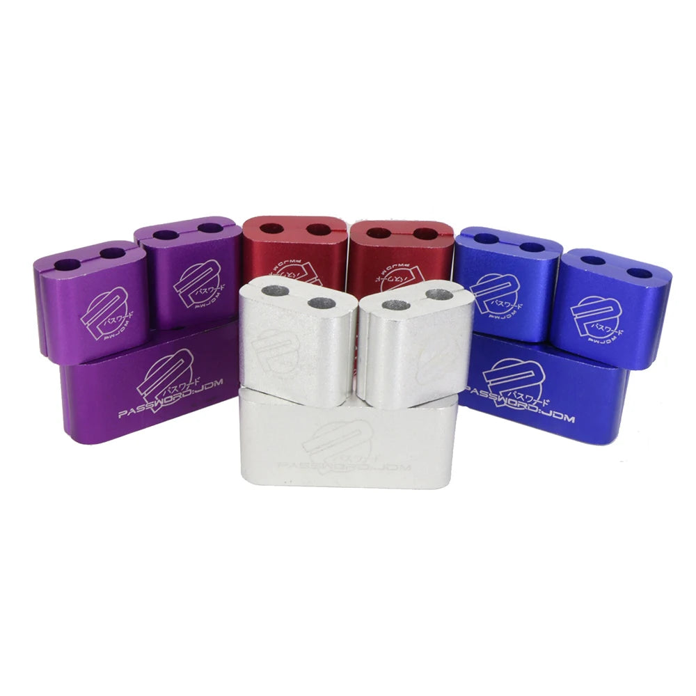 Spark plug Electrical JDM aluminum alloy wire Clamp Separator Line Ignition Cable Clip for automobile decoration universal