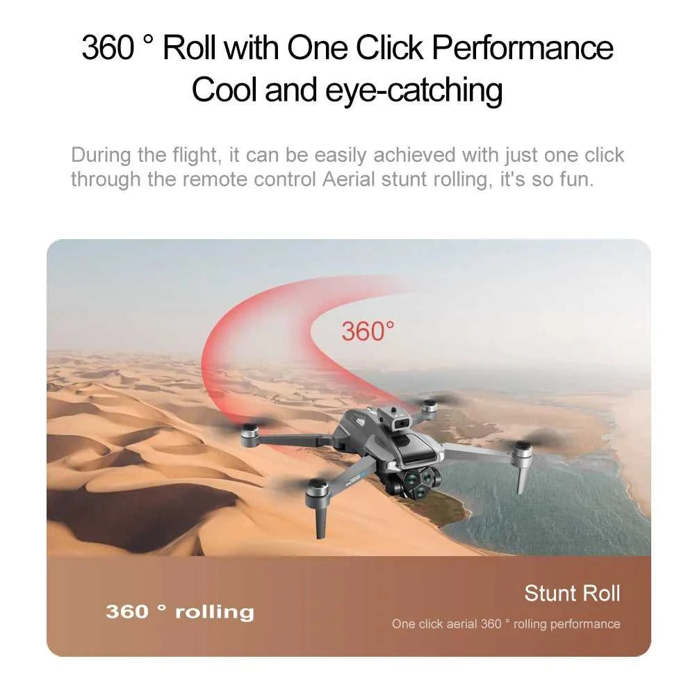 New Drone with Folding Screen Professional 8K HD Camera Aerial Photography Brushless Quadcopter Remote Control Drones Toy Gifts The jack market .AU The jack market .AU Drones $ 146 14:1052#M66-BRUSHLESS-6K