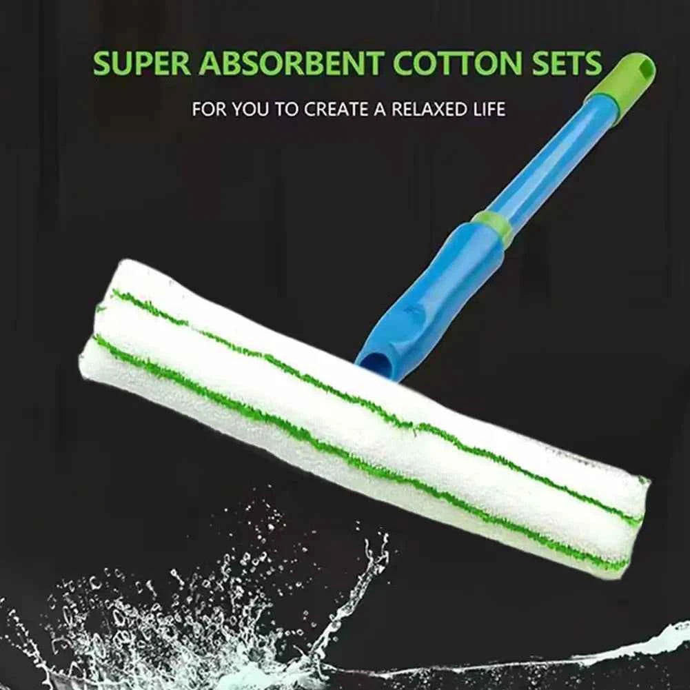Car Window Squeegee Kit, Car Cleaning Mop Versatile Cleaning Tool For Car Windows &  Shower Glass Mirror Door Car Cleaning Tool