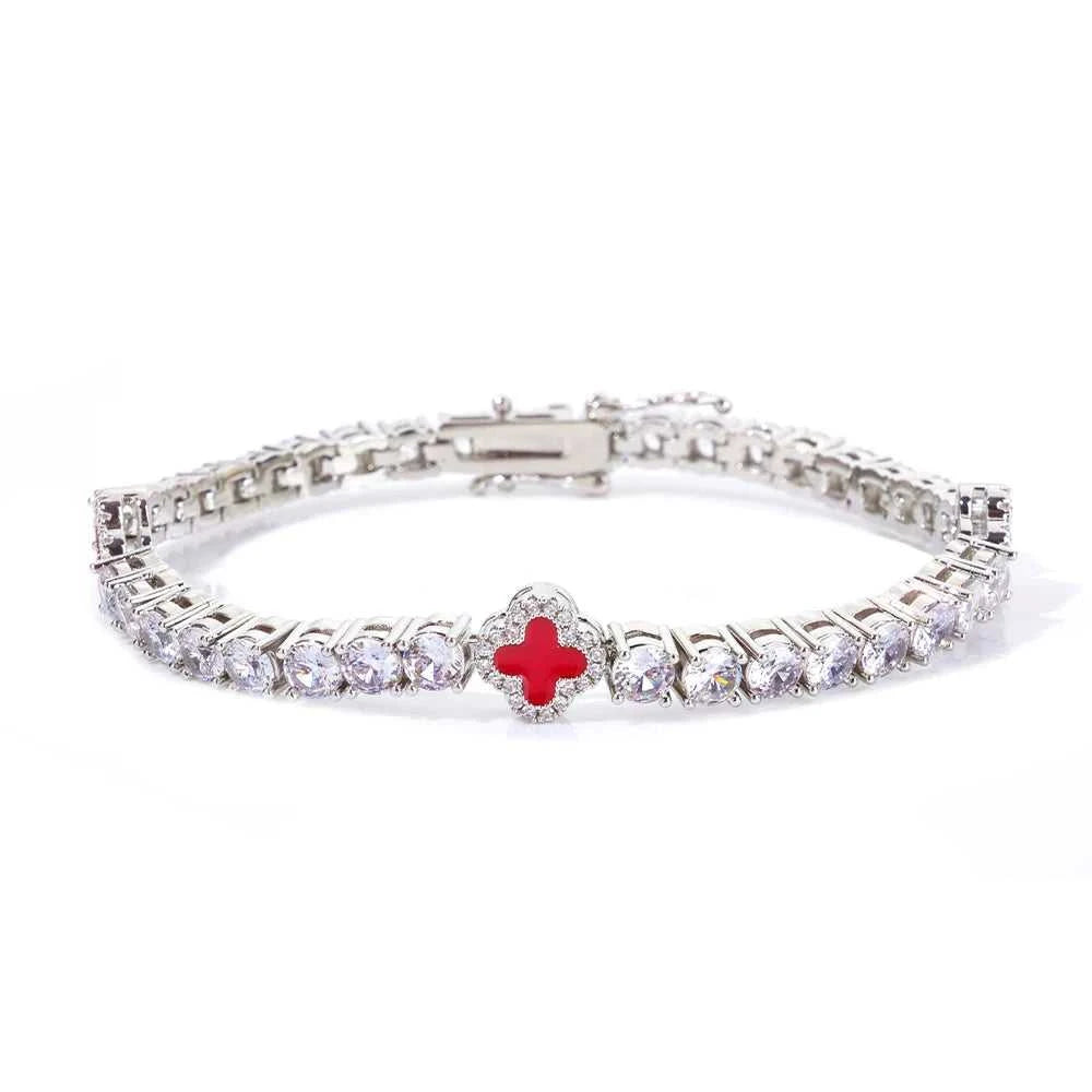 NY Women White Gold Plated Tennis Choker Necklace Red/Green/Blue/Black Charm Iced Out CZ Chain Fine Hiphop Jewelry The jack market .AU The jack market .AU Jewellery & Chains $ 69 200000783:193#8 inch(20.32cm);200001034:17053024#Silver Blue