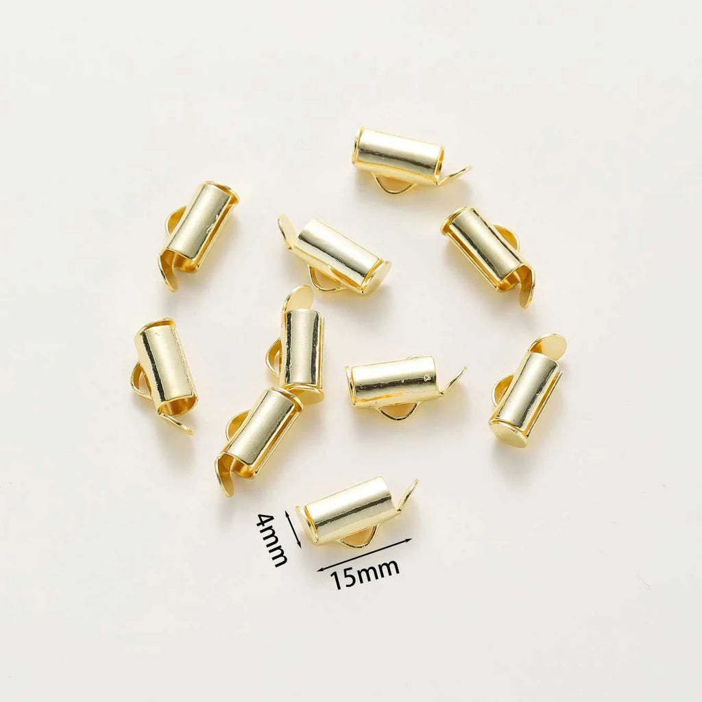 10PCS 14/18K Gold Brass Side Crimp End Tube Slide Clasps Bracelet Earring Buckles Connectors DIY Jewelry Making Findings The jack market .AU The jack market .AU Jewellery & Chains $ 48 14:29#14K;5:100014065#30x4mm