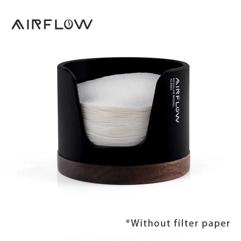 AIRFLOW Coffe Coffee Filter Paper Storage Box 51/53/58mm Round Filter Paper Holder Mocha Pot Filter Paper Dust-proof Storage Box The jack market .AU The jack market .AU $ 49 14:193#Silver