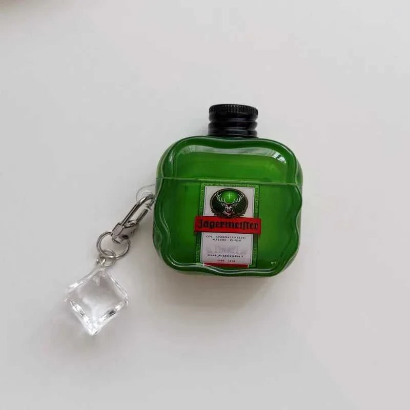 Soft Protective Case for AirPods Pro/1/2/3, 3D Green Liquor Bottle Design, Anti-Scratch Anti-Slip Cute Earphone Cover The jack market .AU The jack market .AU Accessories Electronics $ 57 14:1063#A;5:872#Airpods 1 2