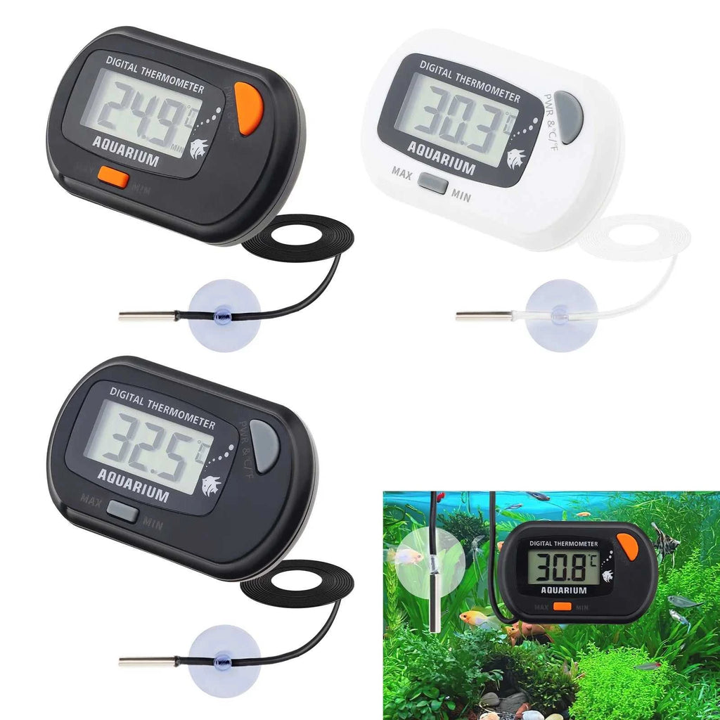 MAX/MIN LCD Display Digital Aquarium Thermometer Fish Tank Water Temperature Meter Tester Gauge Temp Control with Sensor Probe The jack market .AU The jack market .AU Home $ 26 14:193#Black Orange;200007763:201336100