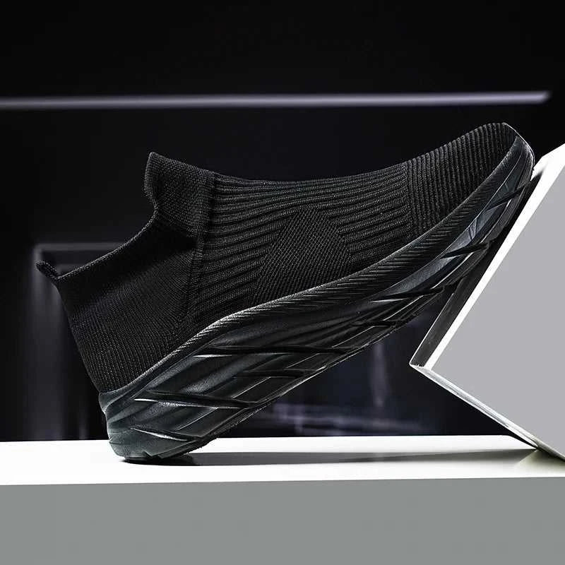 MAEDEF Men's Running Shoes Lightweight Breathable Mesh Elastic Comfortable Durable Fashion Casual Hot Selling Sports Sneakers The jack market .AU The jack market .AU Step Up Your Style: Trendy Shoes for Every Occasion! $ 78 14:173#All Black;200000124:3116
