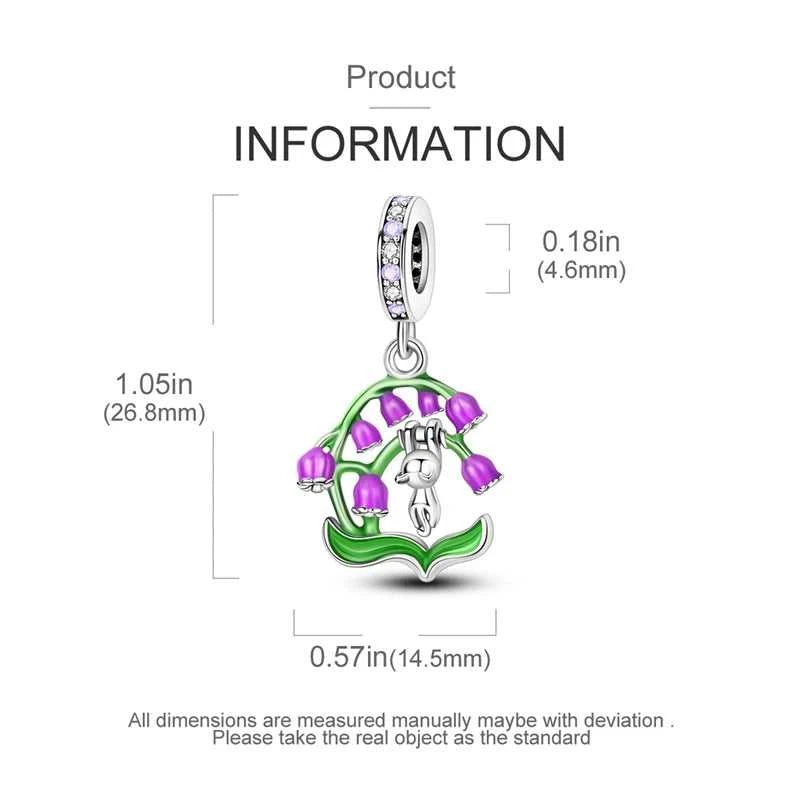 2025 Hot New Original Flower Pendant 925 Sterling Silver Rose charm Fit bracelet diy For Women Elegant bead Daily Wear Fine gift The jack market .AU The jack market .AU Jewellery & Chains $ 50 200000226:200013901#NBB0022-18