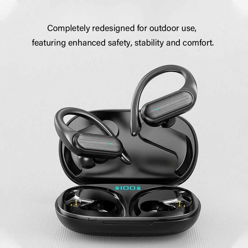 The A520 wireless Bluetooth headphones feature high-quality, high-definition sound, stereo earbuds, sweat-proof touch lights The jack market .AU The jack market .AU Accessories Electronics $ 64 14:193#Black
