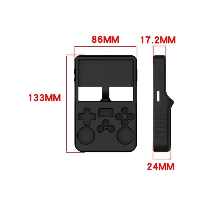 R36s R36 Max Silicone Case For R36Max R36 S Handheld Game Console Silicone Protective Cover Box Soft Shell Accessories The jack market .AU The jack market .AU Accessories Electronics $ 50 14:175#Black R36s
