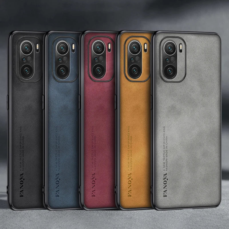 Luxury PU Leather Case for Xiaomi Mi 11i, Poco F3, X3 GT - Stylish, Durable Silicone Protection for Redmi K50, K40 Pro Plus