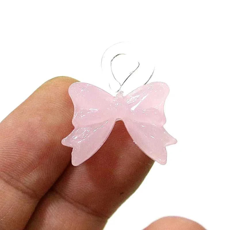 2pcs 23mm Colorful Mini Glass Bow Charms Cute Bowknot Pendant DIY Craft Supplies Perfect Festival Party Gift for Handmade Lovers The jack market .AU The jack market .AU Home $ 22 14:351074#HDJ-265;200007763:201336100;5:200000990#about 2.3x1.7cm 2pcs