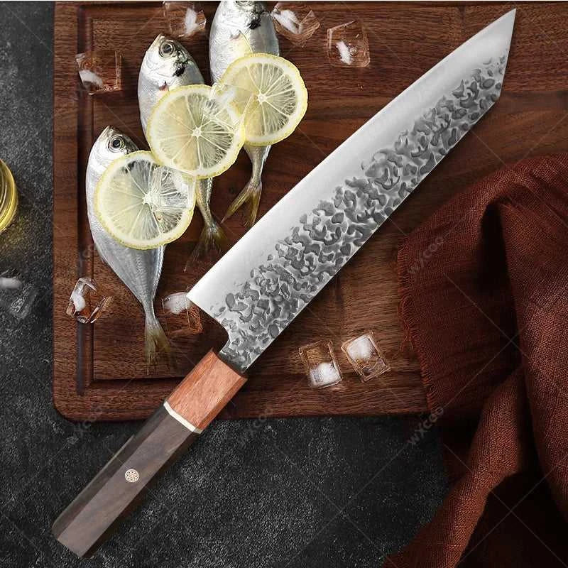 High Hardness Japanese Chef Knife Professional Kitchen Meat Cleaver Stainless Steel Kitchen Vegetable Slicing Knife with Box The jack market .AU The jack market .AU Home $ 53 14:10#without box