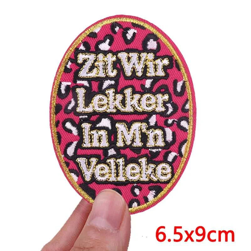 DIY 2026 Netherland Oeteldonk Emblem Embroidered Patches For Clothes Iron On Patches For Clothing Netherland Carnival Patch The jack market .AU The jack market .AU Home $ 19 14:10#PE15317CT