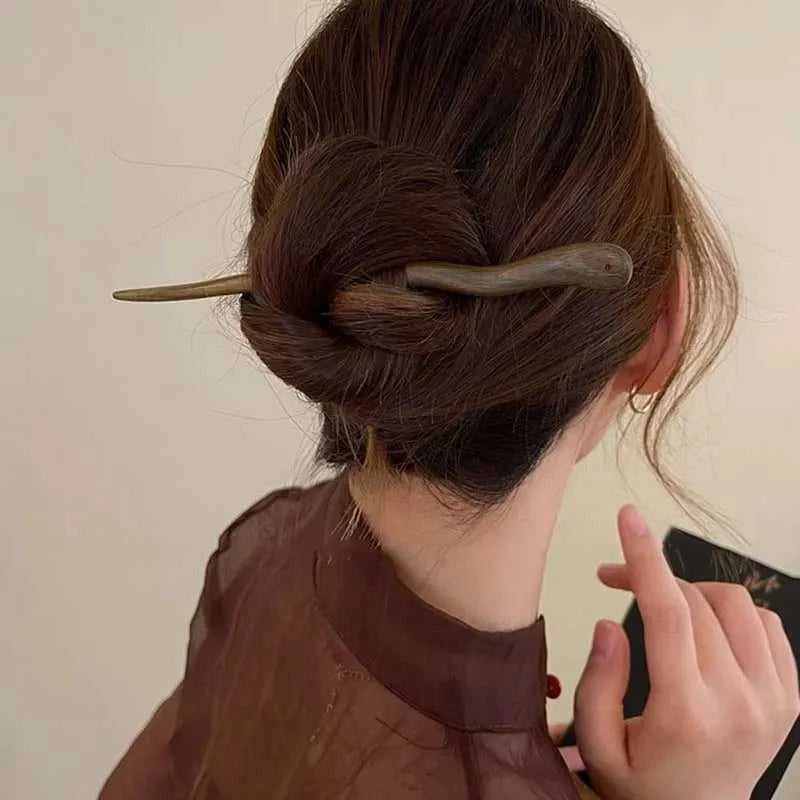 Chinese Style Elegant Wood Hair Stick For Women Girl Hairpins Simple Hair Fork Vintage Hanfu Cheongsam Headwear Hair Accessories The jack market .AU The jack market .AU Jewellery & Chains $ 49 200001033:361188#Wood