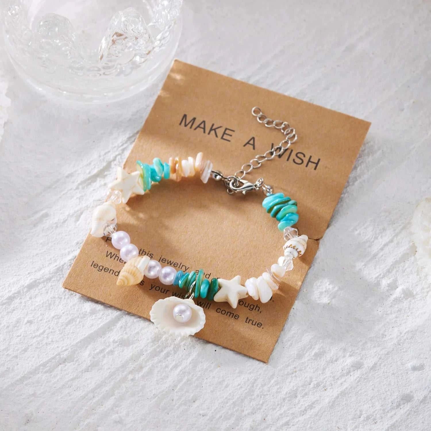 Bohemia Cute Ceramic Starfish Beads Bracelet For Women Handmade Braided Rope Beaded Bracelets Summer Beach Party Charm Jewelry The jack market .AU The jack market .AU Jewellery & Chains $ 46 200001034:361188#BR26Y0107-3