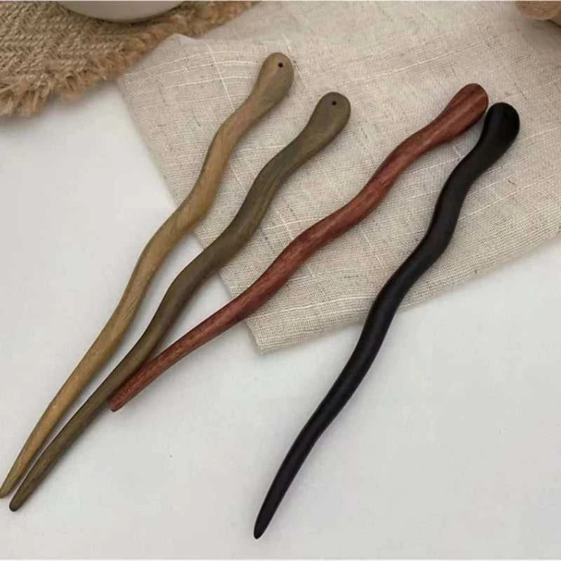 Chinese Style Elegant Wood Hair Stick For Women Girl Hairpins Simple Hair Fork Vintage Hanfu Cheongsam Headwear Hair Accessories The jack market .AU The jack market .AU Jewellery & Chains $ 49 200001033:361188#Wood