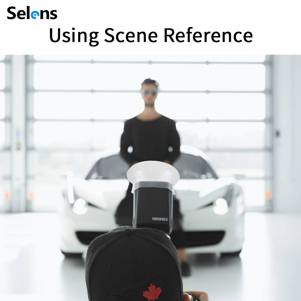 Selens Magnetic Silicon Light Diffuser Rubber Sphere Modular Flash for Canon Nikon Yongnuo Camera Speedlite As MagMod Accessory