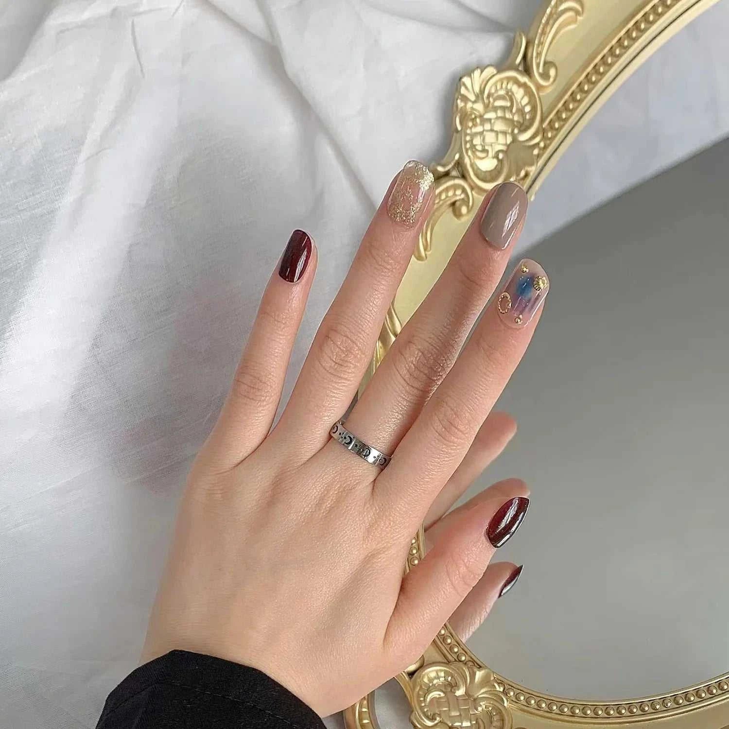 Engraved Star Sun Moon Ring For Men Women Vintage Punk Stainless Steel Couple Rings Fadeless Fashion Wedding Party Jewelry The jack market .AU The jack market .AU Jewellery & Chains $ 51 200000369:699;200000783:193#2 PCs Sun Star