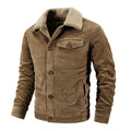 Men's Loose-Fit Fashionable Corduroy Jacket