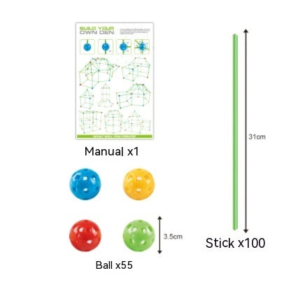 Children's Tent Building Game House Toys