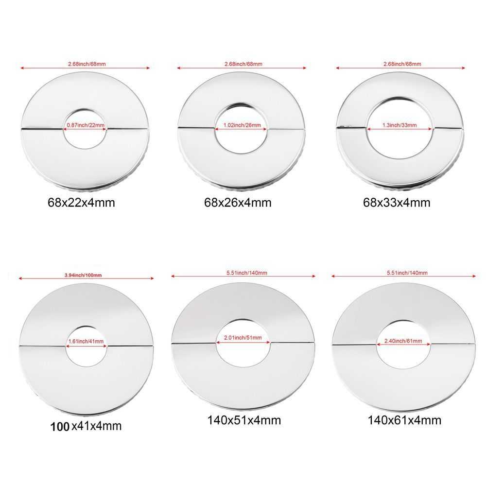1Pc Self-Adhesive Stainless Steel Shower Faucet Decorative Cover Chrome Finish Water Pipe Wall Covers Bathroom Accessories The jack market .AU The jack market .AU Home $ 45 14:366#68x26x4mm